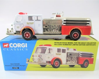 Corgi Classics 1997 Baltimore American La France Pumper TT1004 - Etsy