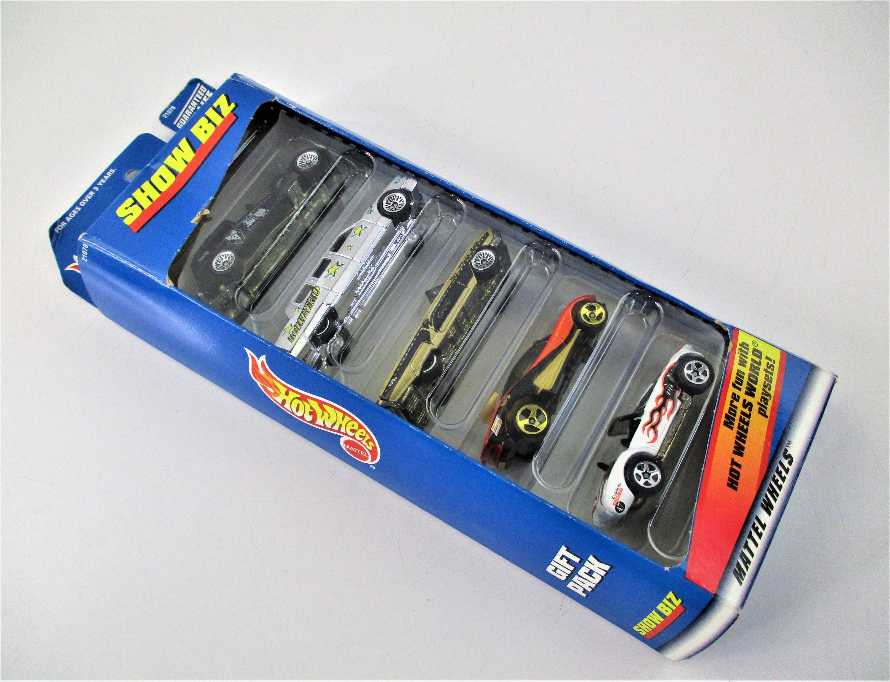 Mattel 1998 Hot Wheels Show Biz Five Car Gift Pack TC1080 - Etsy