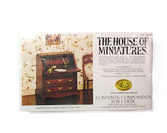 House of Miniatures Chippendale Desk Kit MK3236