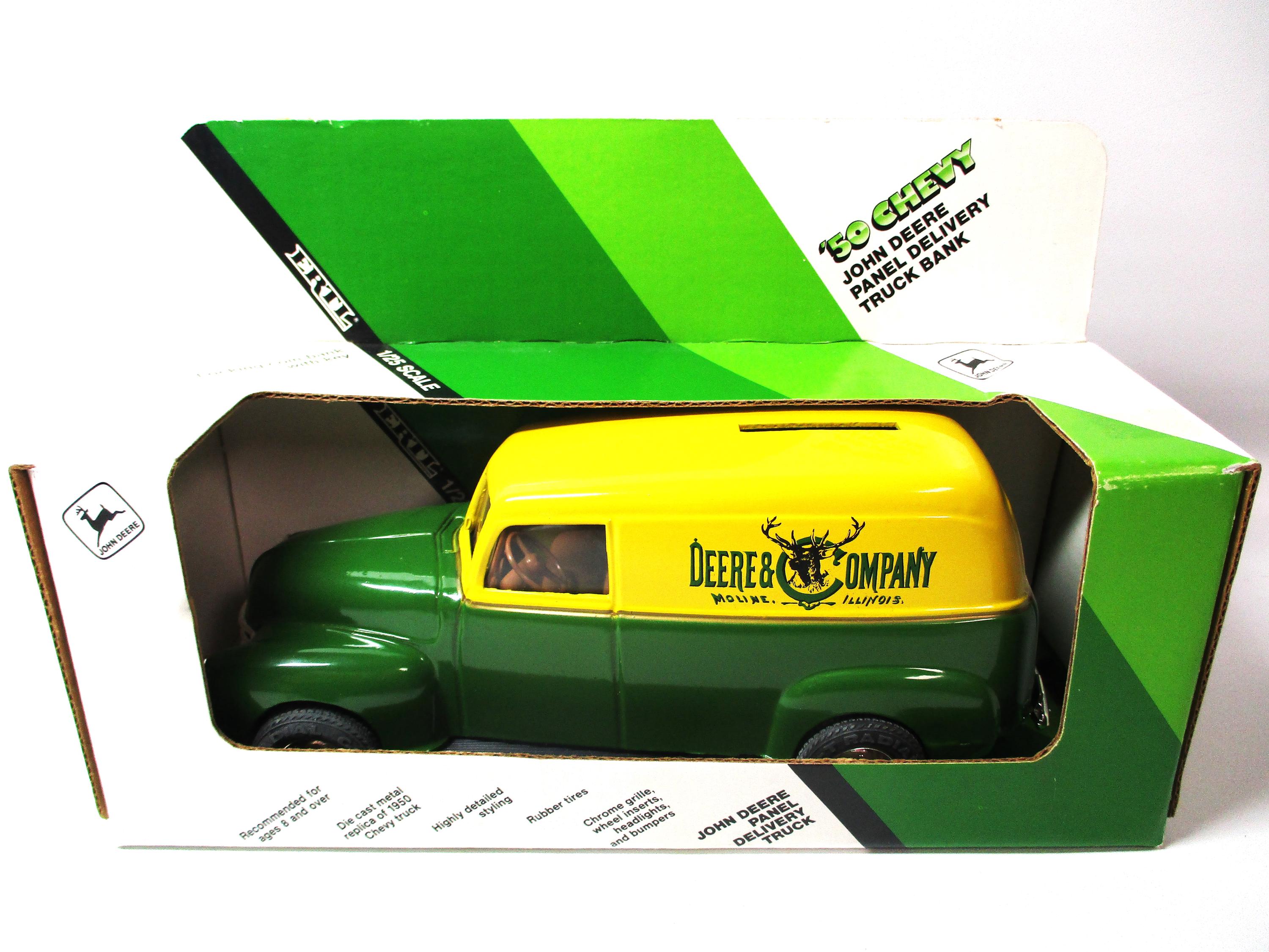 John Deere 1950 Chevy Panel Delivery Truck Bank TB2881 - Etsy