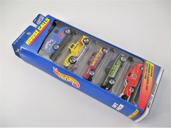 Coffret cadeau Mattel 1998 Hot Wheels House Calls, cinq voitures TC1214 -   France