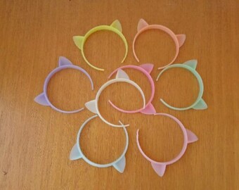 Serre Tete Oreille De Chat Etsy Serre Tete Oreille De Chat Etsy