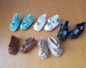 Baby shoes for boneka doll 10" dianna effnerBJD Mini Blythe 1/6 1/8