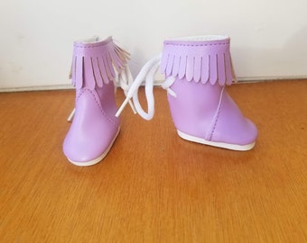 Chaussures bottes violette poupée paola reina amigas les chéries corolle american girl Mia Nines d'Onil doll Mini Pal 33cm Maru & Friends