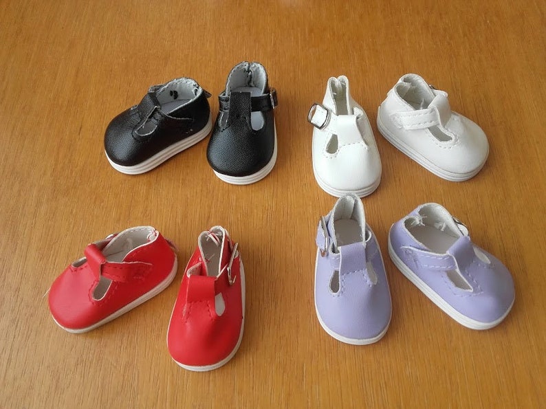 Babyschuh mit Schnallen, Puppe, Les Cheries, Corolle, Paola Reina, Ruby Red Fashion Friends, Herzen für Herzen, Gummistiefel, Wishers, Mädchen, glitzernd Bild 2