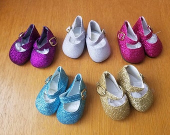 Chaussures à paillettes poupée les chéries corolle paola reina wellie wishers mini maru Ruby Red Fashion Friends glitter girl heart 4 heart
