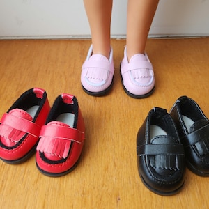 Shoe 55mm moccasin doll les cheries corolle paola reina amigas vestida de azul Joliena 34 cm hearts 4 hearts ruby red fashion friends