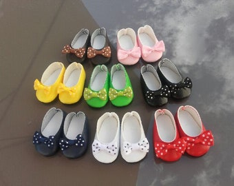 chaussures ballerine noeud pois poupée paola reina amigas les chéries corolle  wellie wishers Ruby Red Fashion Friends hearts for hearts