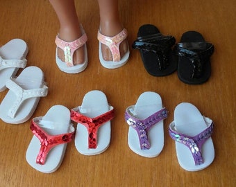 rhinestone ruby flip flops