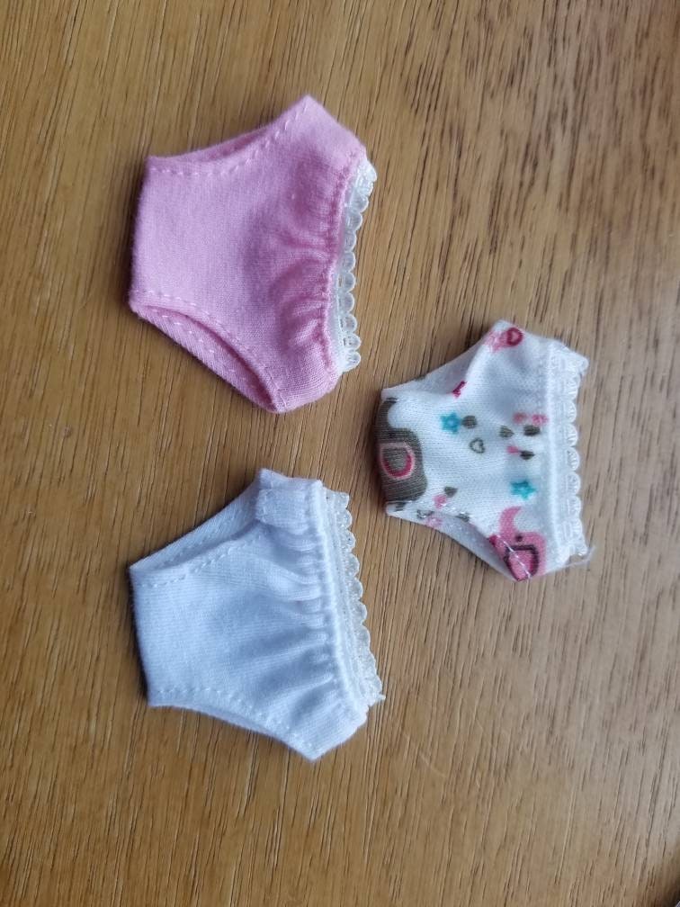 Barbie Doll Girly Naughty Brat Sexy Thong Panties Lingerie