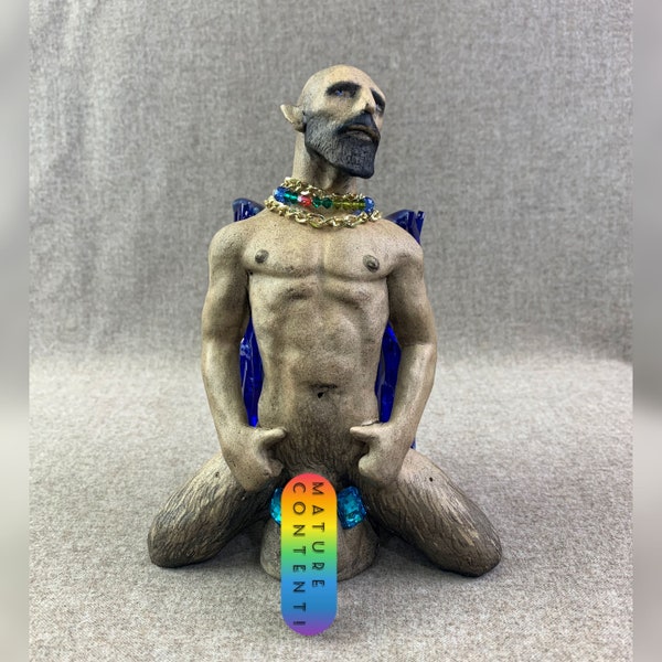 Gay male art | male sculpture | male figurine | man body statue | queer art | LGBTQ