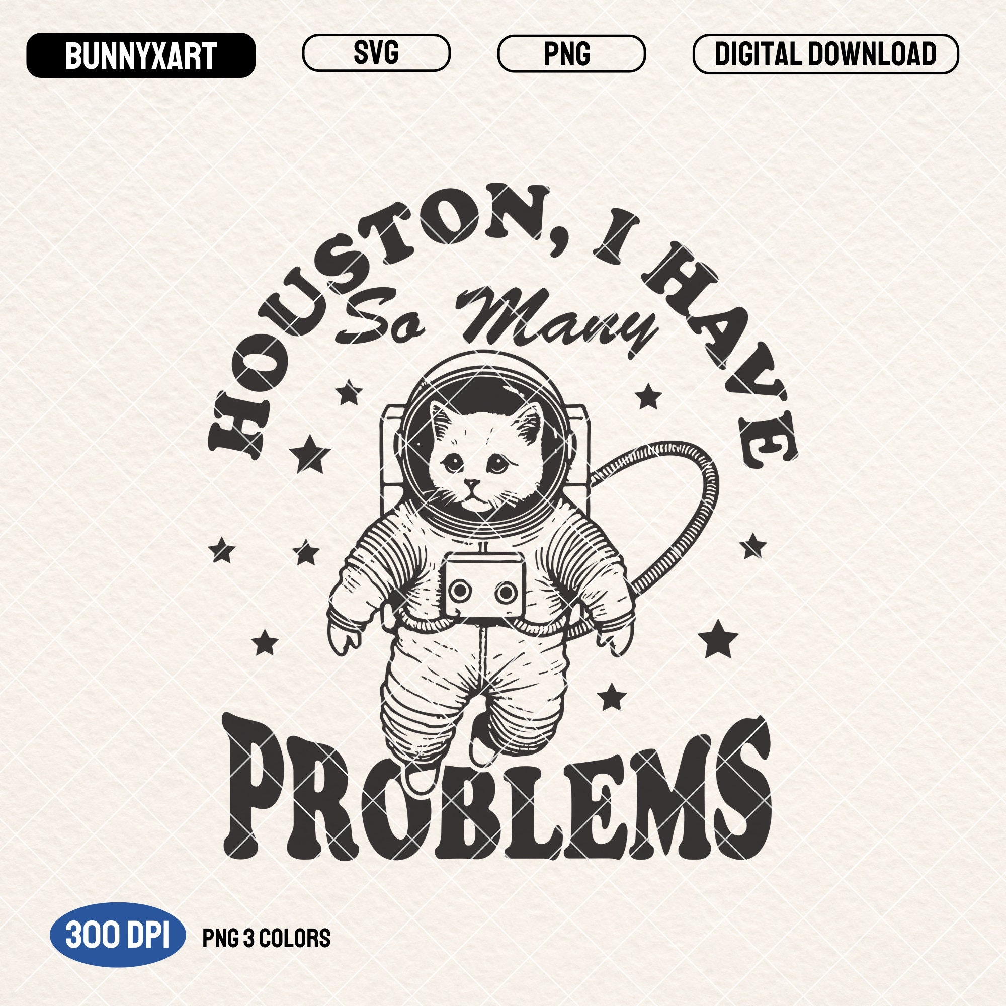 Houston We Have a Problem Svg - Etsy