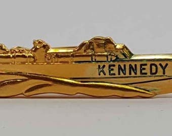 Classic John F. Kennedy PT109 Presidential Gift Tie Bar Jolle