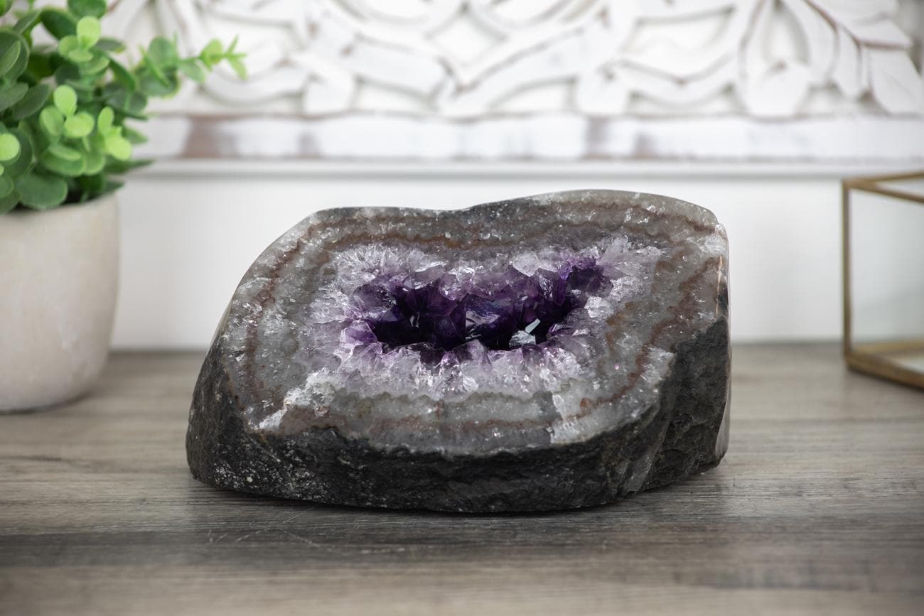 Large Natural Amethyst Geode, Amge0092