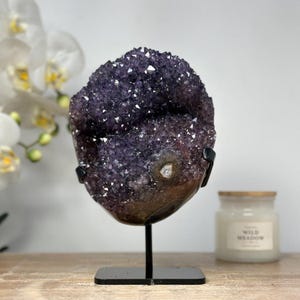 Outstanding Natural Amethyst Druzy Specimen -  MWS1500