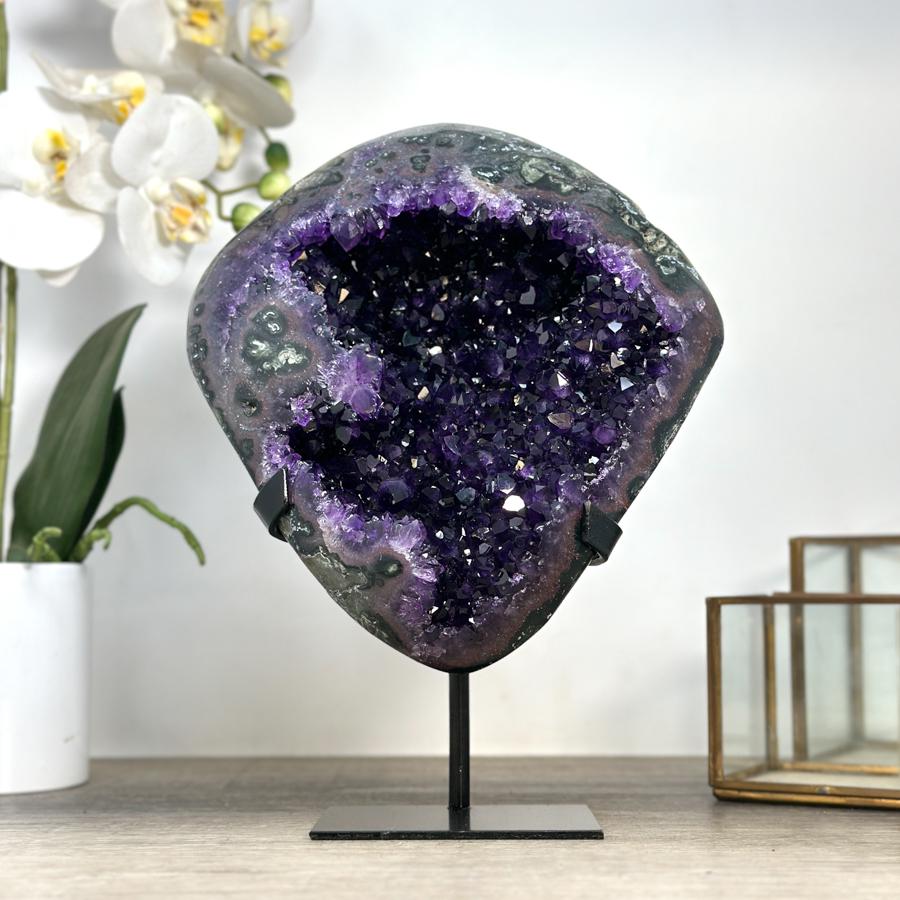 大特価アメジスト結晶 置物 重さ1.4kg 楽天市場】アメジスト（置物｜インテリア小物・置物
