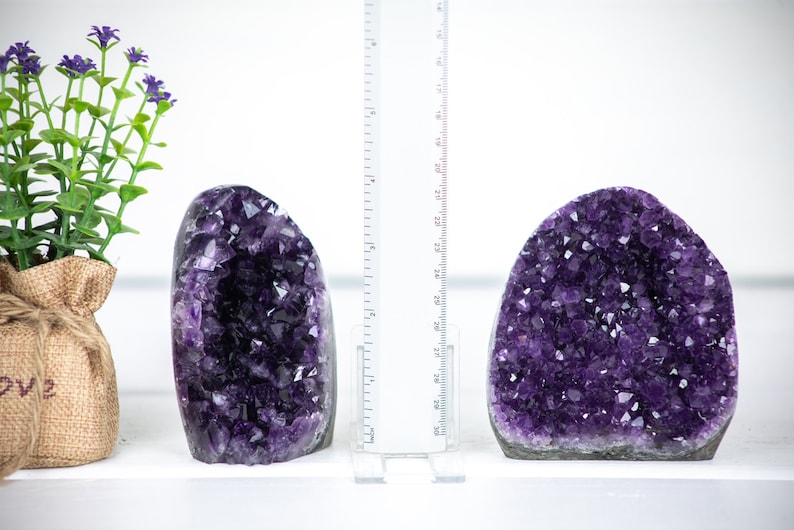 Standing Amethyst Uruguayan Amethyst Wholesale Supplier AMLT0023 4 pcs Lot Amethyst Cathedral Polished Amethyst Amethyst Cut Base