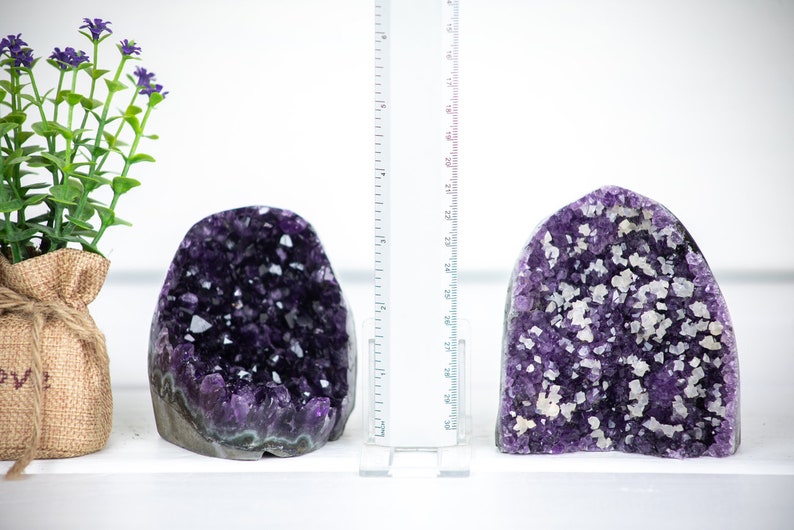 Standing Amethyst Uruguayan Amethyst Wholesale Supplier AMLT0023 4 pcs Lot Amethyst Cathedral Polished Amethyst Amethyst Cut Base