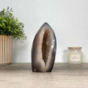 Agate & Quartz Stone Flame Carving | FST0159