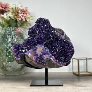 Large Stunning Amethyst Specimen, Perfect Home Centerpiece -  MWS1232