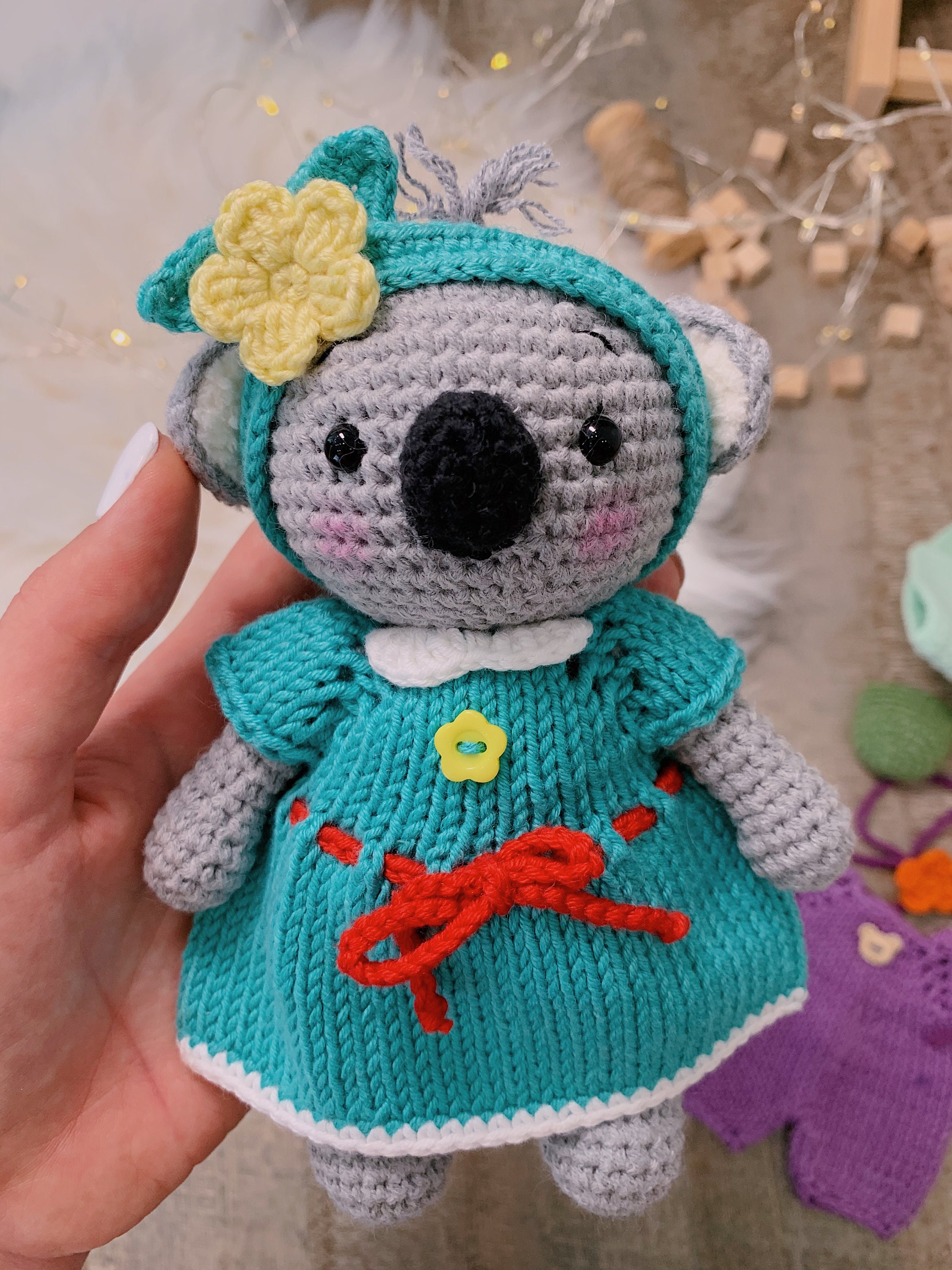 Handmade plush toy Clothes for stuffed animals Doll Etsy