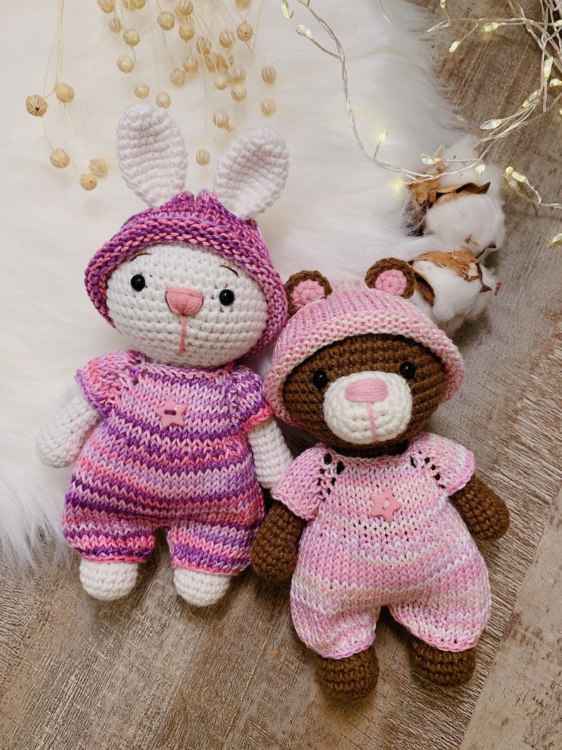 Stuffed Animal Clothes Clothes for Crochet Animals Smart Etsy