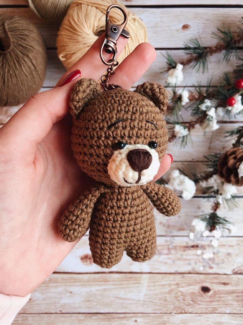 Crochet Keychain/handmade Keychain/bag Accessories/amigurumi Etsy