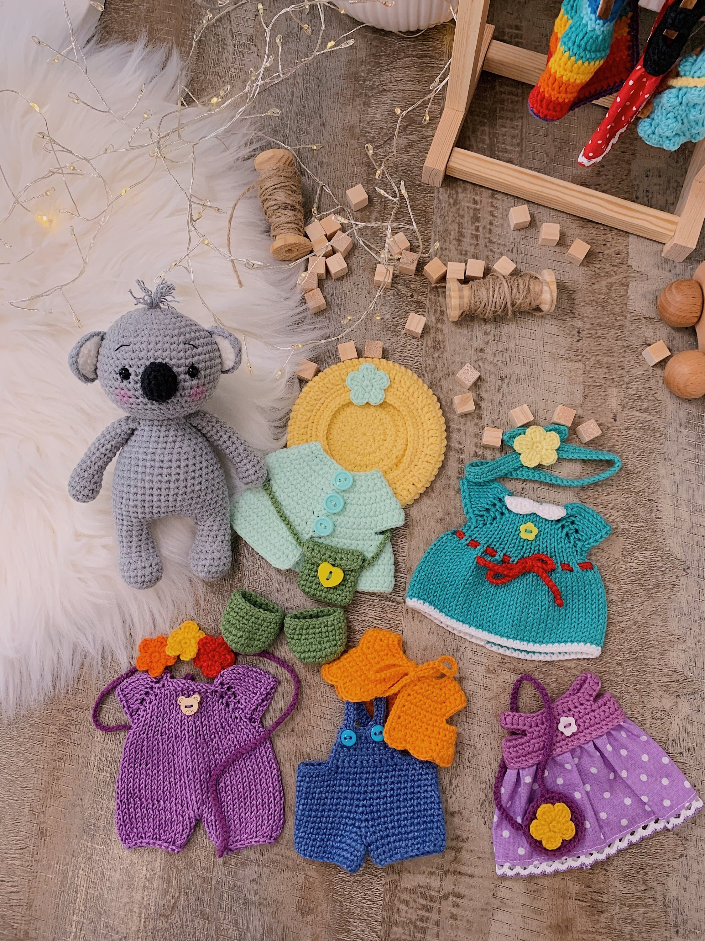 Handmade plush toy Clothes for stuffed animals Doll Etsy