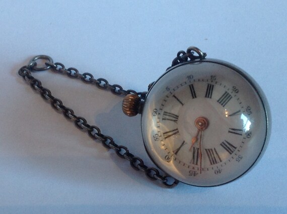 Victorian/Edwardian chatelaine watch, genuine item