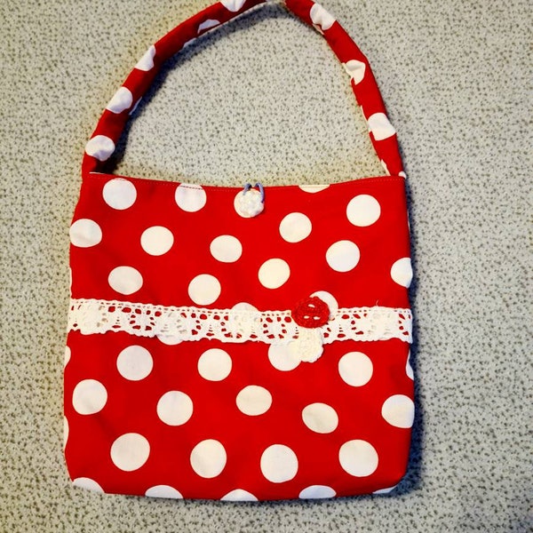 Kindertasche, Polka Dots