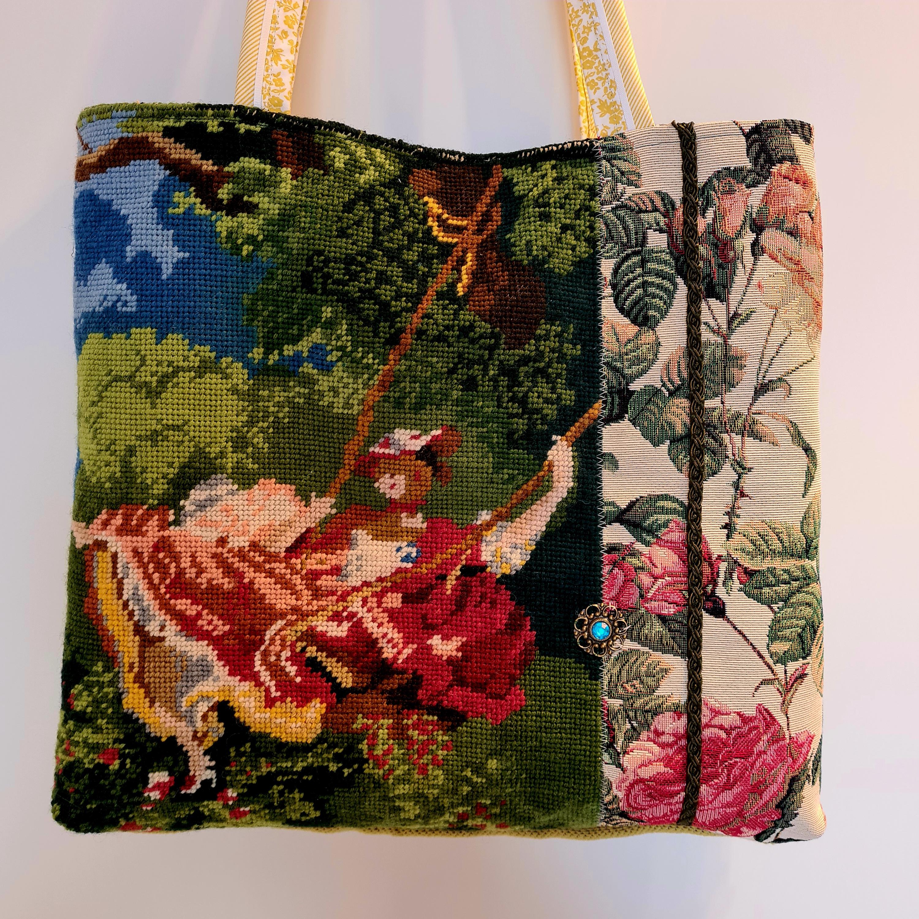 Damen Handtasche Gobelin Tasche Kaufen Große Damen Tasche In