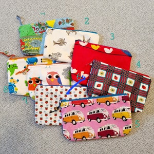 Zippered bag for the child