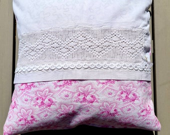 Pillow cover, farmer's fabric, 35x35