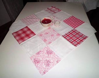 Tablecloth, Midcloth, Vintage~Patchwork