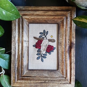 Taurus Embroidery Pattern - Zodiac Downloadable PDF Files