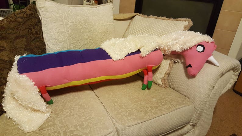 Lady Rainicorn | Etsy Lady Rainicorn Body Pillow by