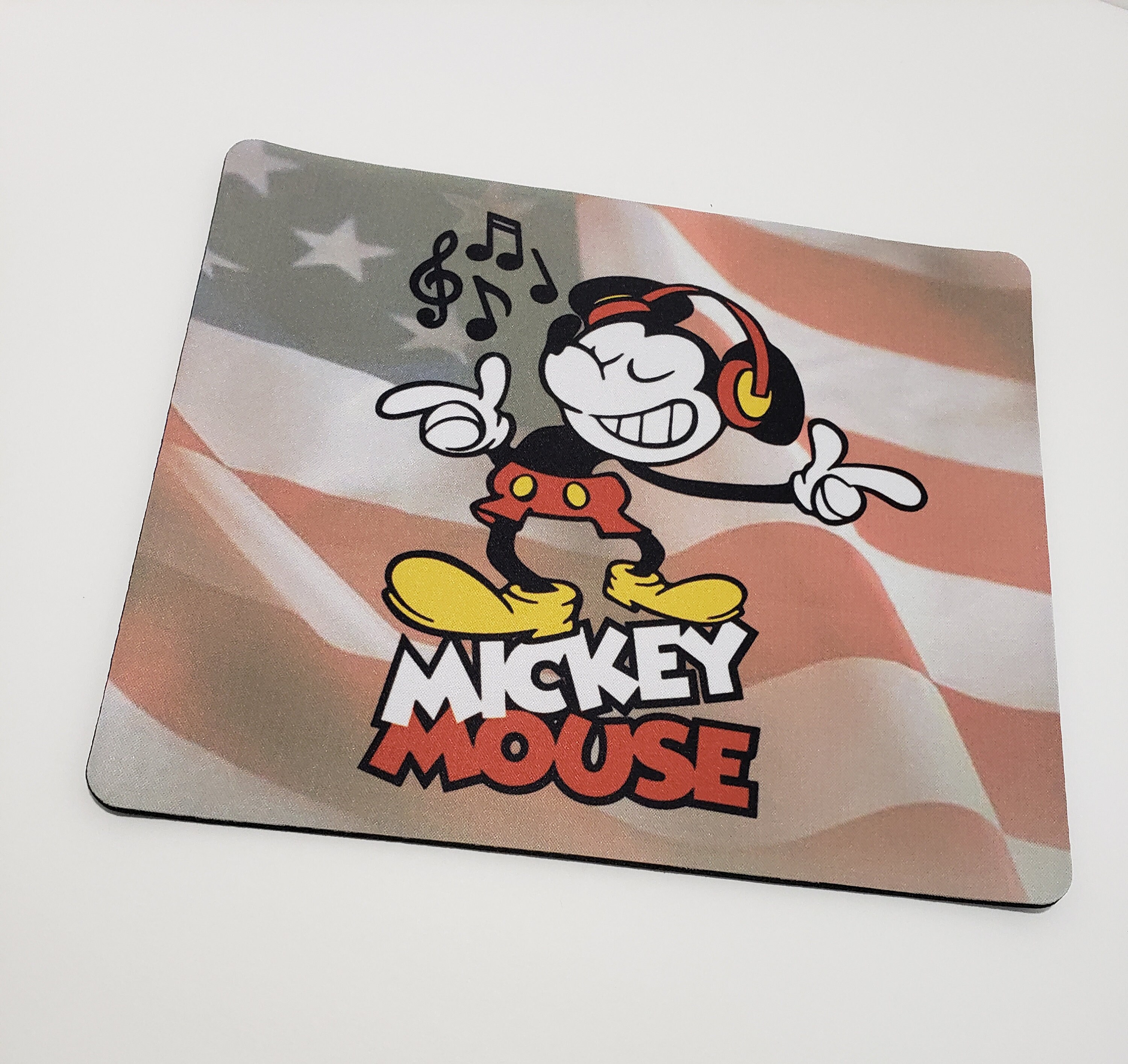 Mickey Mouse Mouse Pad Etsy