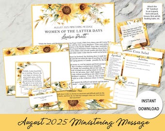 August 2025 Ministering Kit: Women of the Latter Days - Louisa Pratt