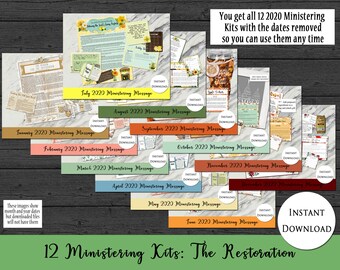 12 Ministering Kits: The Restoration