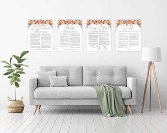 DIGITAL: A Bicentennial Proclamation, The Family Proclamation, The Living Christ, and The Articles of Faith - Modern LDS Set (Version 2)