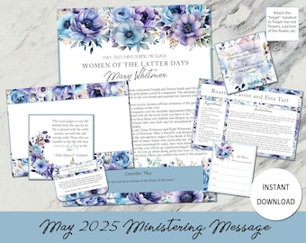May 2025 Ministering Kit: Women of the Latter Days - Mary Whitmer