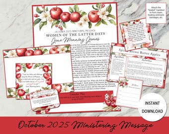 October 2025 Ministering Kit: Women of the Latter Days - Jane Manning James