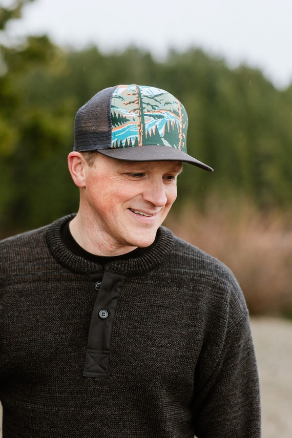 Golden Hour Trucker Hat Hiking Hat 