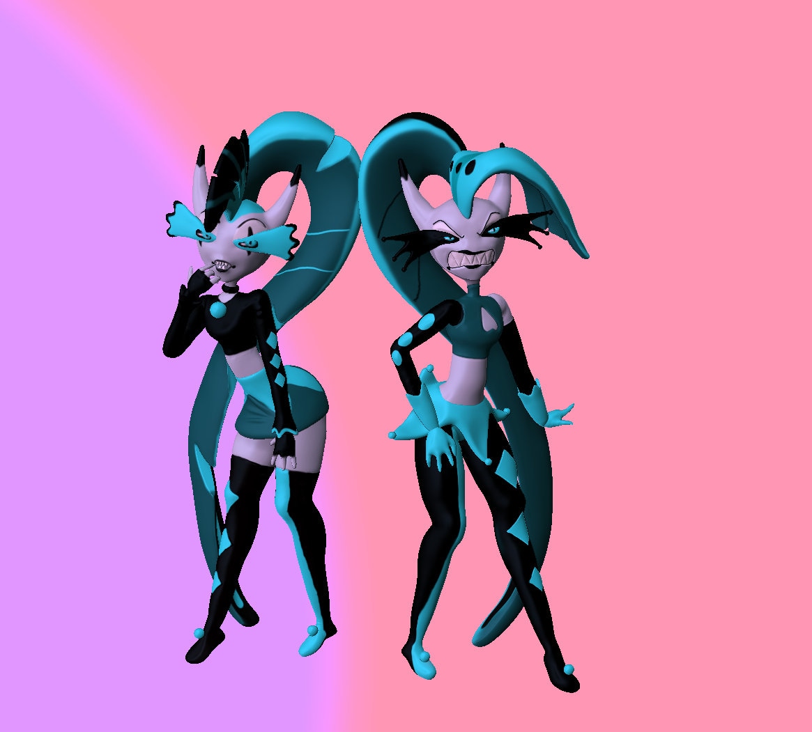 ヘルヴァボス　Glizs Glam Glitz | Hazbin Hotel and Helluva Boss Rp Wiki | Fandom