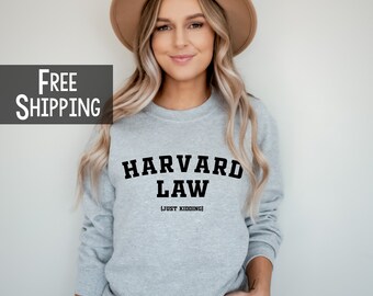 harvard law crewneck