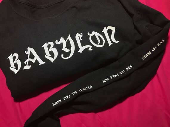 Babylon 5 Seconds Of Summer Unilong Sleeve T Shirt Babylon 5 Seconds Of Summer Unilong Sleeve T Shirt