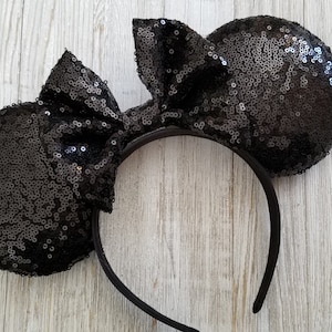 Black Minnie Ears, Choose Your Bow Minnie Ears, Classic Minnie Ears, Minnie Ears, Mickey Ears, Disney Ears