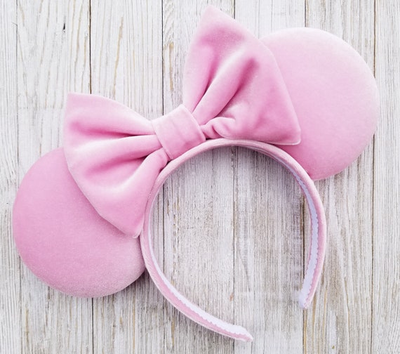 Pink Minnie Mouse Disney Ears Disney Minnie Mouse Soft Pink Ears Headband - Minnie Mouse  main image 2