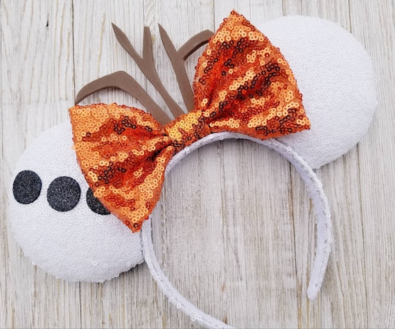 Disney Olaf Frozen Christmas Mickey Minnie Ears