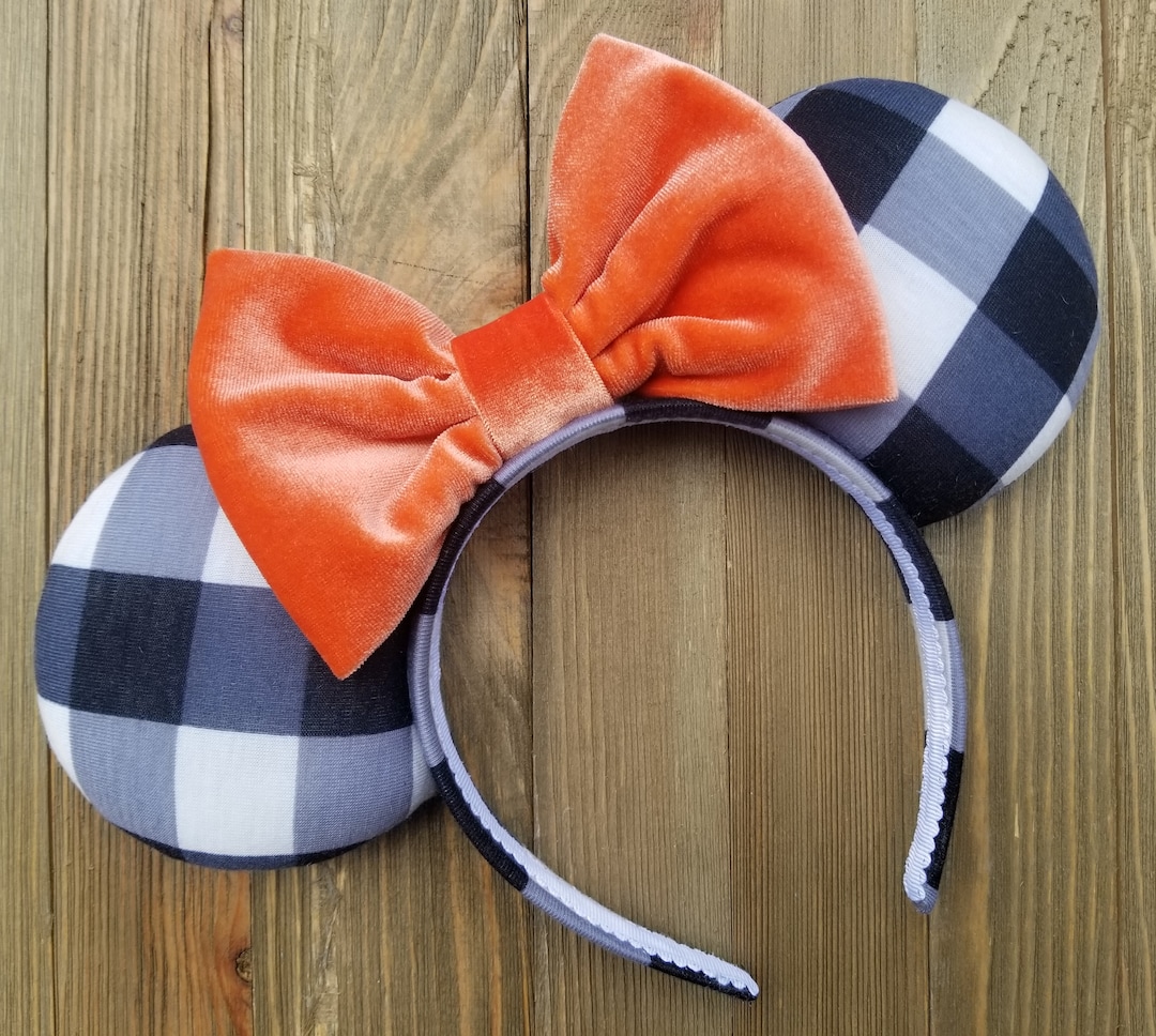 Halloween Disney Ears, Fall Disney Ears, Halloween Mickey Ears